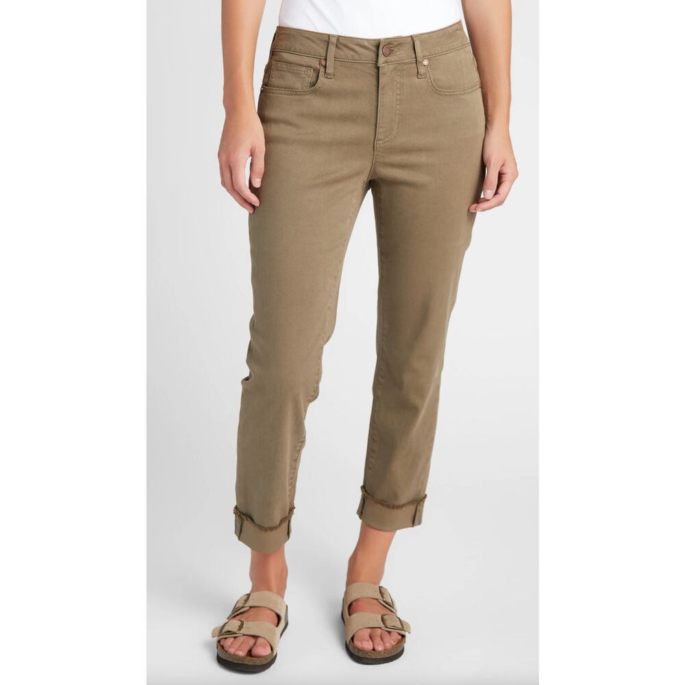 Herizon Lana Cropped Straight Leg Jeans Coriander Womens Size 14 New